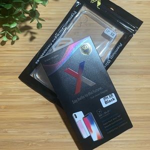 iPhone Xr bundle Clear Case and Screen Protector